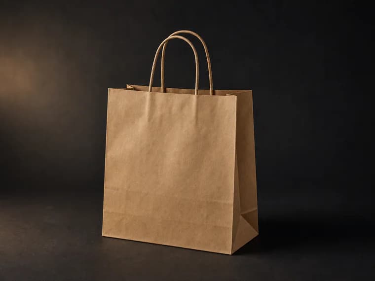 Paper tote bag product photo