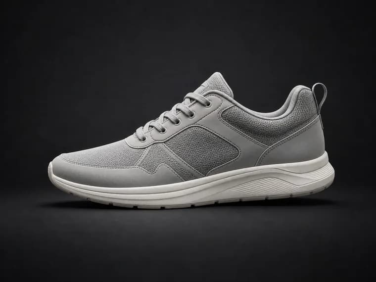 Enhanced sneaker product photo